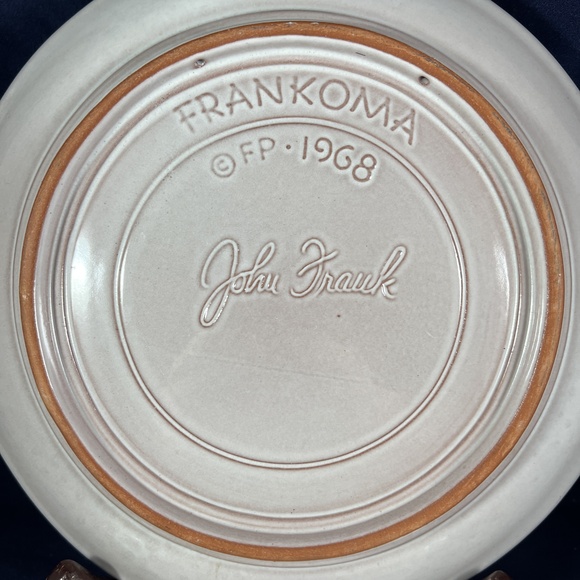 Frankoma John Frank 1968 Flight Into Egypt 1969 Laid In A Manger - Picture 5 of 6